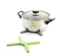 InnovaGoods® salvamanteles de Silicona, salvamantel Multifunción, Resistente a Altas temperaturas aptas para Olla, Olla a presion, sarten. Accesorios Cocina Apto para lavavajillas. 2 Unidades.