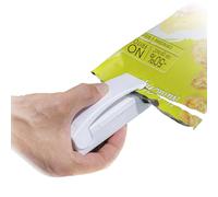 InnovaGoods® Selladora de Bolsas de Plástico y Envasadora al Vacío Doméstica, 2-en-1, Para Alimentos y Bolsas de Envasar al Vacío, Cierre Hermético para Prolongar la Conservación de Alimentos.