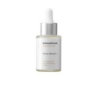 InnovaGoods Serum facial 30ml, con extracto de Kombucha, niacinamida, ácido hialurónico, caléndula & avena, serúm hidratante facial mujer, revitaliza, mejora la elasticidad, para todo tipo de piel