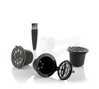 InnovaGoods - Set de 3 Cápsulas de Café Reutilizables, Ecológicas, Ahorro en Café, Multicolor, Silicona