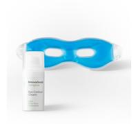 InnovaGoods® Set de cuidado facial con CBD, x1 contorno de ojos con propiedades relajantes y calmantes, x1 Antifaz relajante efecto frío y calor. Alivio, descanso y relajación. Para pieles sensible