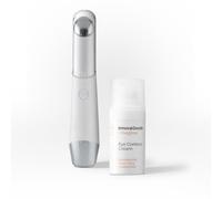 InnovaGoods® Set de cuidado facial con Kombucha, x1 contorno de ojos previene la aparición de arrugas, bolsas y ojeras, x1 masajeador eléctrico 3-in-1 mejora el aspecto de la piel. Todo tipo de piel