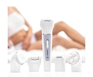 InnovaGoods Set de Depilación y Cuidado de la Piel 5 en 1-1 Kit