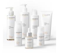 InnovaGoods® Set de rutina facial y corporal con arroz, Set de cuidado para la piel con Ingredientes naturales, pack de 7 piezas ideal, hidrata e ilumina tu piel, apto para todo tipo de piel