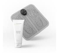 InnovaGoods® Set tratamiento para piernas cansadas con CBD, x1 Masajeador Electroestimulador de Pies y Piernas, x1 Crema para Piernas Cansadas Energizante, Hidrata, tonifica y alivia. Pieles sensibles