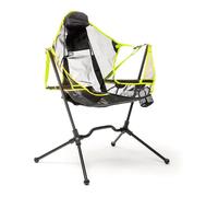 InnovaGoods® Silla Plegable KAMPROCK, Silla Playa, Silla Camping Resistente, Silla con reclinación, Silla Plegable con portavasos y Bolsillo, Camping Aire Libre. Incluye Bolsa de Transporte.