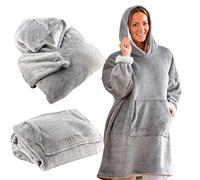 InnovaGoods Sudadera mujer con capucha Swug oversized con forro polar Talla Única