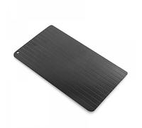 InnovaGoods® Tabla de descongelar, Bandeja de descongelación rápida, Plancha, Alimentos. Color Negro.