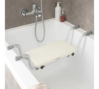 InnovaGoods® Taburete baño 2-in-1, Taburete Ducha Antideslizante, Taburete baño Extensible 2 Posiciones, Silla Ducha Personas Mayores Firme sujeción, Taburete Incluye Accesorios de Montaje.