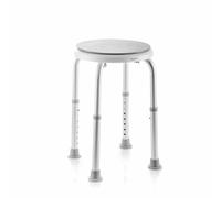 InnovaGoods® Taburete Baño Giratorio, Silla Ducha Personas Mayores con rotación de 360º, Taburete con 8 Niveles de Altura Ideal para Personas Mayores y Personas con Movilidad Reducida.