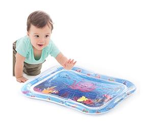 InnovaGoods® Tapete de Juegos de Agua para Bebes, Alfombra de Juego de Juguetes sensoriales para el Desarrollo temprano del bebé, Gimnasio de Juego Apto para bebés y niños Entre 6 Meses y 5 años.