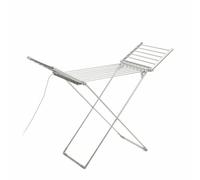 InnovaGoods® Tendedero Eléctrico Plegable con Alas Drywing, 20 Barras Calefactadas, 230W, Secado Rápido, Soporta hasta 15 kg de Ropa, Portátil, Uso en Interiores, Ideal para Invierno.