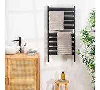 InnovaGoods® toallero electrico baño 260 W, toallero 10 Barras, toallero de Pie o Pared para baño Secado rápido, toallero electrico de pie Temperatura máx.55 ºC, Ideal para secar o Calentar Toallas