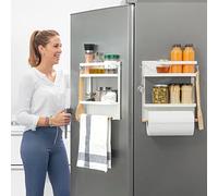 InnovaGoods V0103239 Estante Organizador Magnético Magorac, Multicolor, Estándar