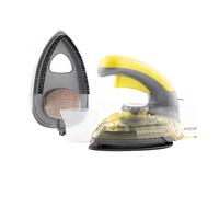 InnovaGoods Velyron Mini Plancha de Vapor 800W Amarillo/Gris