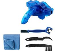 Innovaland Limpiador de cadena de bicicleta - Limpieza de cadena - Cepillo de cadena - Juego de limpieza de bicicletas - Desengrasante bicicleta - Limpiador de cadenas - Lubricante de cadena de