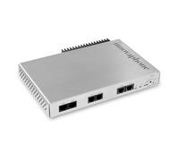 Innovaphone IP411 Mediagateway, 6 Canales VoIP, Codecs G.711/G.722/G.729A, 2 Puertos FXS, 1U Rack, PoE, Ethernet Gigabit, Color Gris