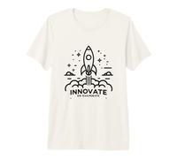 Innovar o Evaporar CEO Emprendedor Startup Fundador Camiseta Premium
