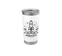 Innovar o Evaporar CEO Emprendedor Startup Fundador Vaso térmico de acero inoxidable de doble pared