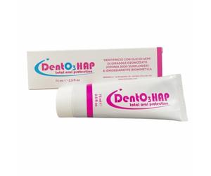 Innovares DentO3 Hap Pasta de Dientes con Ozono y Hidroxiapatita Biomimética - Alivia las Mucosas Bucales Secas e Inflamadas - Protector Esmalte 75m