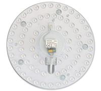 INNOVATE Kit conversion Plafon LED techo [230mm 24W Blanco cálido] Repuestos de ventiladores de techo Fluorescente LED Sustitucion fluorescente cocina Retrofit I Instalacion magnetica