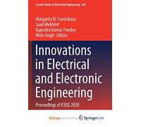 Innovations in Electrical and Electronic Engineering: Proceedings of ICEEE 2020