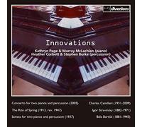 Innovations - Music for two pianos and percussion