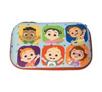 Innovative Designs Cocomelon - Juego de estuches estacionarios, material de primera calidad y lavable a máquina, adorable estuche de carcasa dura, ligero y duradero, estuche para niños y niñas