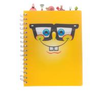 Innovative Designs Nickelodeon Spongebob Squarepants Tab Journal Notebook Spiral Bound 144 Lined Pages 8 x 7 inches