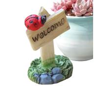 Innovative Fairy Garden, Welcome Sign Mini, Fairy Garden Accessories