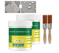 Innovative Sealer Mighty Paste, Waterproof Coating Anti-Leakage Agent, Polyurethane Waterproof Coating, Super Strong Bonding Innovative Sealer Mighty Paste with Paint Brush (200g)