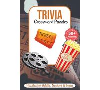 Innovative Trivia Crossword Puzzles: Searches With Easy To Read Print About Trivia, Movies and TV Shows | 6x9 inches, 120 pages | 50+ Puzzles … Gift for Vacations, Holidays and Relaxation