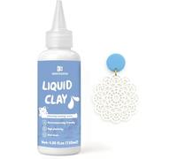 INNOVAYOU Arcilla polimérica líquida blanca de 120 ml, arcilla líquida para horno polimérico, muy adecuada para decoraciones de bricolaje, joyas, juguetes, artículos del hogar
