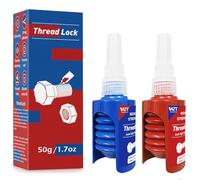 INNOVAYOU Fijador Tornillos 100ml, Media y Alta Fuerza Fijador de Tornillos Antióxido y aflojamiento, Fija Tornillos Para Rellenar Huecos y Apretar Tornillos y Tuercas Botella Redonda