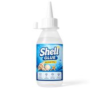 INNOVAYOU Pegamento de concha de mar de 100 ml, adhesivo transparente fuerte e impermeable para proyectos de bricolaje de conchas marinas, unión de secado rápido en madera, vidrio y metal