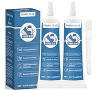 INNOVAYOU Pegamento Textil 120ml, Sin Necesidad de Costura, Impermeable Para Todas las Telas, Algodón, Franela