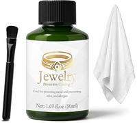 INNOVAYOU Revestimiento protector de joyería de 50 ml, evita el deslustre y los arañazos, spray de joyería para evitar el deslustre, restaura el brillo de las joyas de plata, oro, fórmula antioxidante