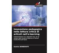 Innovazione pedagogica nella lettura critica di articoli nell'e-learning: Implementazione di un dispositivo ACL per gli studenti della Facoltà di Medicina di Tlemcen tramite Microsoft teams