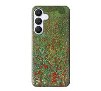 Innovedesire Gustav Klimt Poppy Field Funda Carcasa Case para Samsung Galaxy S25 FE
