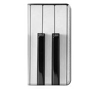 Innovedesire Piano Keyboard Caso del Tirón Funda Carcasa Case para Samsung Galaxy A20e