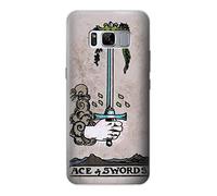 Innovedesire Tarot Card Ace of Swords Funda Carcasa Case para Samsung Galaxy S8 Plus