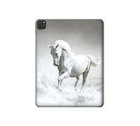 Innovedesire White Horse Tablet Funda Carcasa Case para iPad Pro 11 (2018,2020,2021), iPad Air 4 (2020), iPad Air (2020)