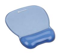Innovera Mouse Pad with Gel Wrist Rest 8.25 x 9.62 Blue