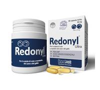 Innovet Redonyl Ultra 50mg para Perros y Gatos 60 Cápsulas - Complemento para el Cuidado de la Piel y el Pelaje - para Pieles Sensibles y Pelaje Sano, con PEA-um, Ácidos Grasos Esenciales y Biotina