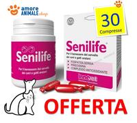 iNNOVET Senilife 30 Cpr para Perros Y Gatos - Mejora La Funcionalidad el Cerebro