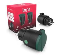 Innr Enchufe Inteligente Exterior, Zigbee Outdoor Smart Plug, funciona con Alexa, Hue* (se requiere Bridge), Enchufe Zigbee Exterior IP44, 3.0, 10A, 2300W, OSP 210-1 pack