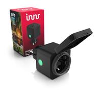 Innr Zigbee Enchufe Inteligente Exterior, Funciona con Hue* y Alexa, Outdoor Smart Plug, Repetidor Zigbee, Enchufe Temporizador Programable, IP54 Impermeable - 1 pieza