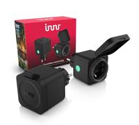 Innr Zigbee Enchufe Inteligente Exterior, Funciona con Hue* y Alexa, Outdoor Smart Plug, Repetidor Zigbee, Enchufe Temporizador Programable, IP54 Impermeable - 2 piezas