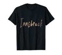 Innsbruck Austria Diseño Elegante Vintage Camiseta