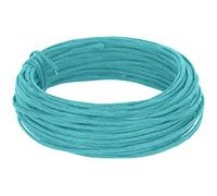 INNSPIRO Alambre recubierto de papel color azul 3mm.x10m., maleable, para crear formas, manualidades y decoración